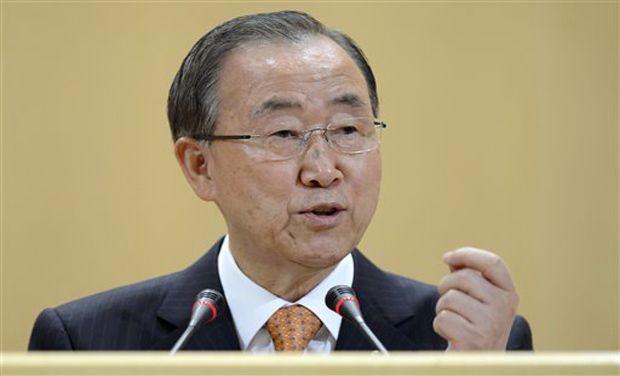 UN Secretary General Ban Ki-moon. (Photo: AFP) UN Secretary General Ban Ki-moon. (Photo: AFP)
